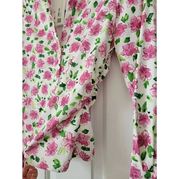 Zara RARE Floral blouse M, NWT - Picture 7 of 12